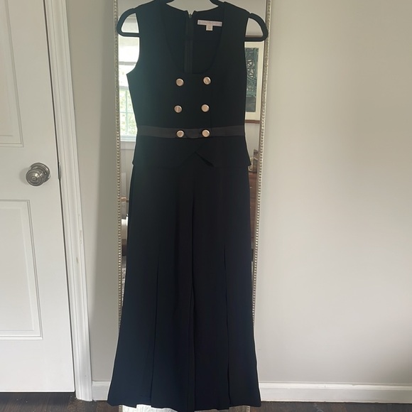 Boston Proper Black Tuxedo Jumpsuit - Picture 6 of 12